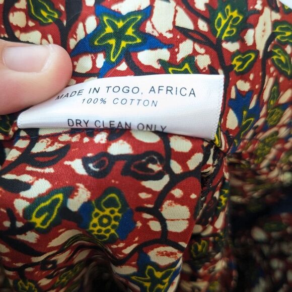 Francis + Benedict Togo Africa short pleated skirt - Picture 4 of 4